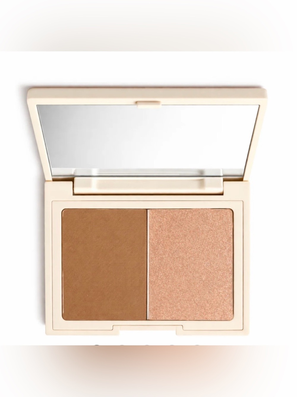🆕 Beauty for Real sun sculpt weightless bronzer duo. Matte + shimmer.